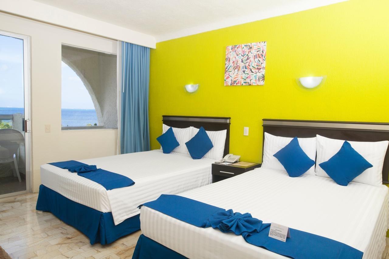 Aquamarina Beach Hotel Cancún Exteriér fotografie